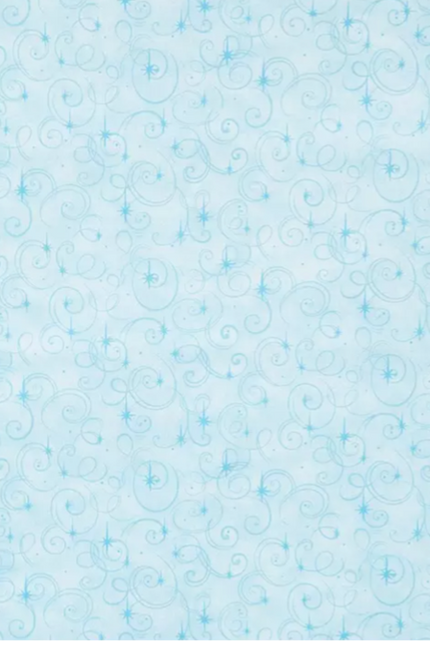 Blue Swirls changing pad