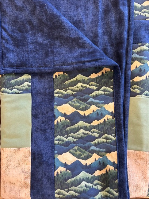 <h3>Quilt Back and Binding</h3>