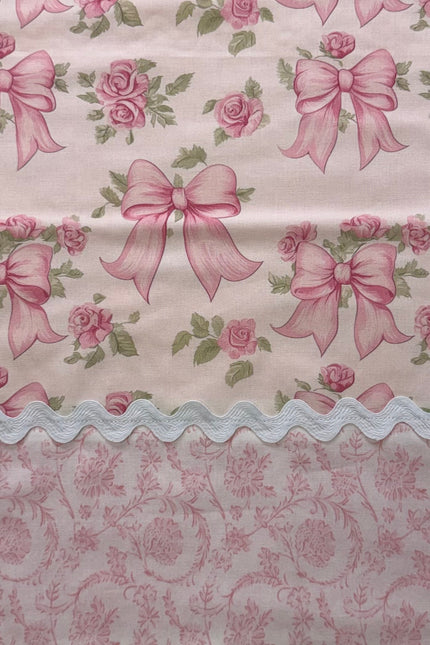 Pretty in Bows Burp Cloth