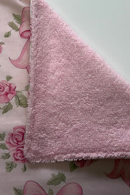 Pretty in Bows Burp Cloth