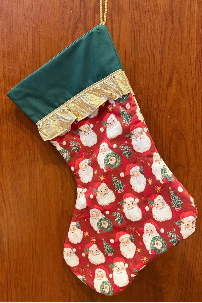 Jolly Saint Nick Stocking