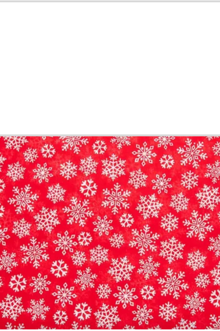 Festive Flurry Stocking (White)