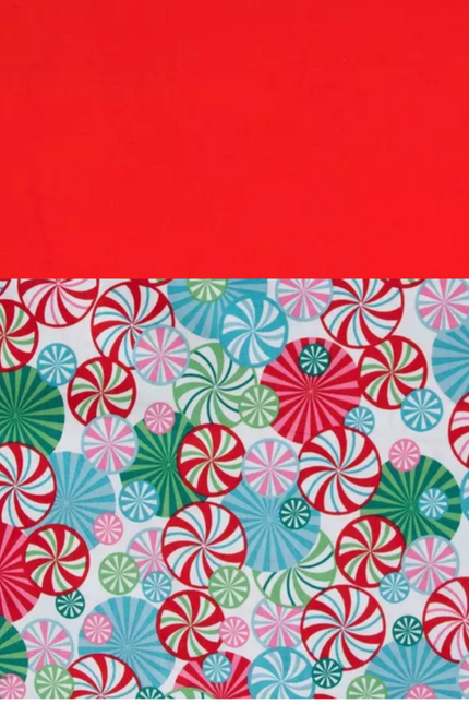 Candy Swirl Stocking (White Lining)