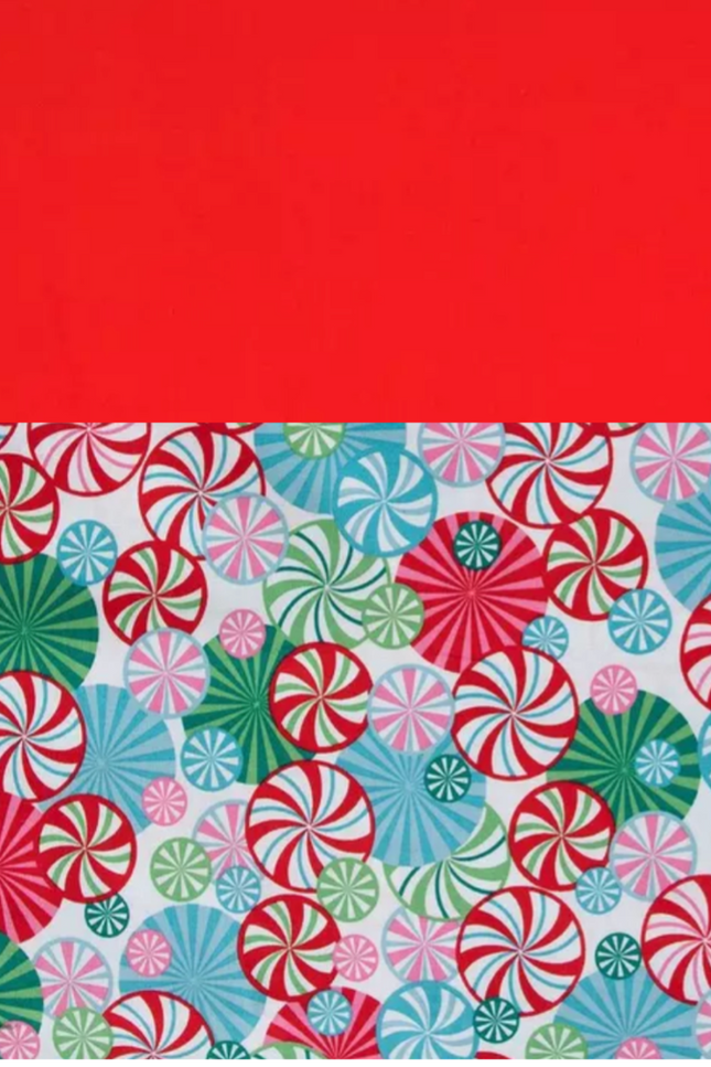 Candy Swirl Stocking (White Lining)