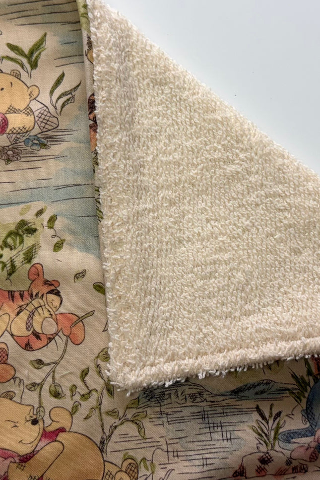 Winnie the Pooh Burp Cloth (Green)